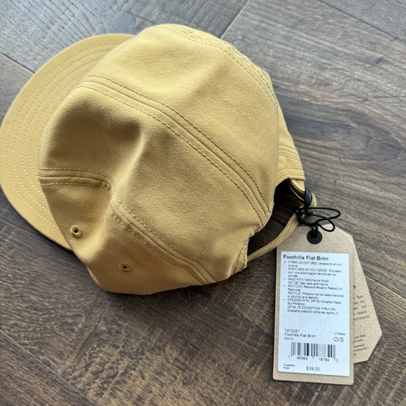 prAna Foothills Flat Brim Tan‎ Cap - Picture 2 of 3